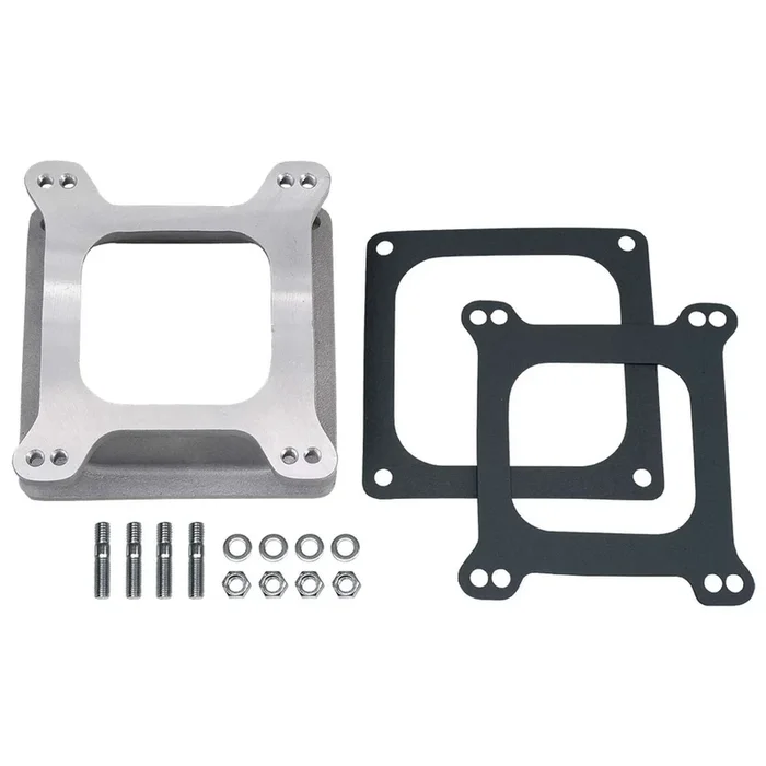 Trans-Dapt Carburetor Spacer – 2-1/8 in Thick – Open – Square Bore