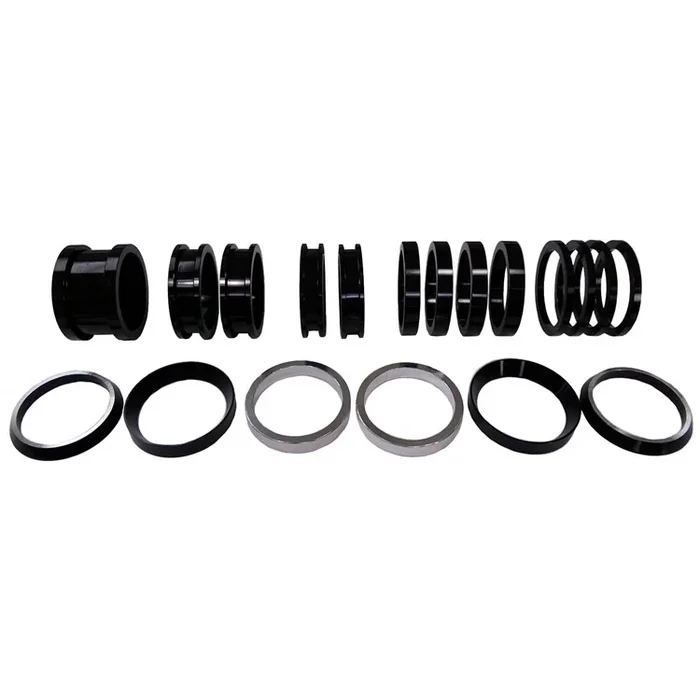 Triple X Various Widths Axle Spacer Kit Aluminum Black Anodize Triple X Sprint Car Axles – Kit