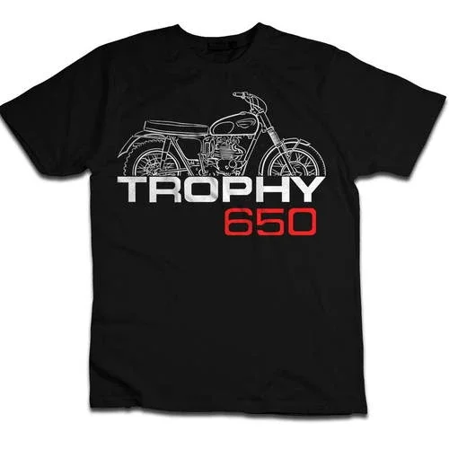 Triumph Trophy TR6SC 1964-1966 T-Shirt, Motorcycle Tee for Riders