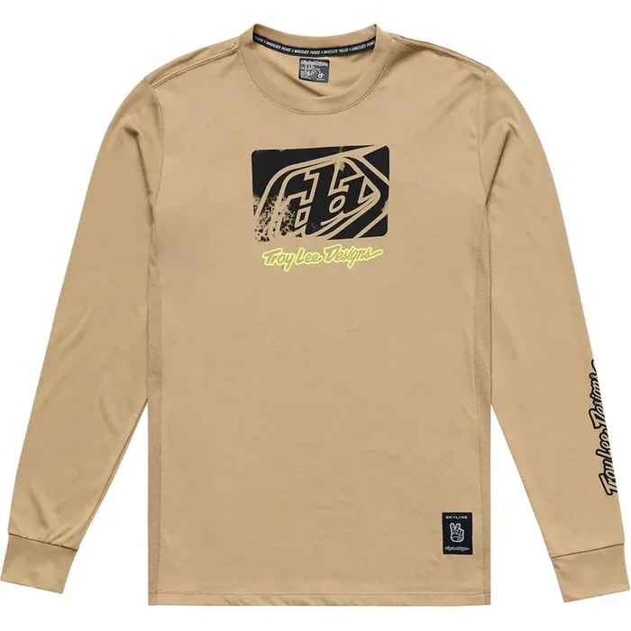 Troy Lee Designs Skyline Ride Tee Scrubbed LS Men‘s MTB Jerseys