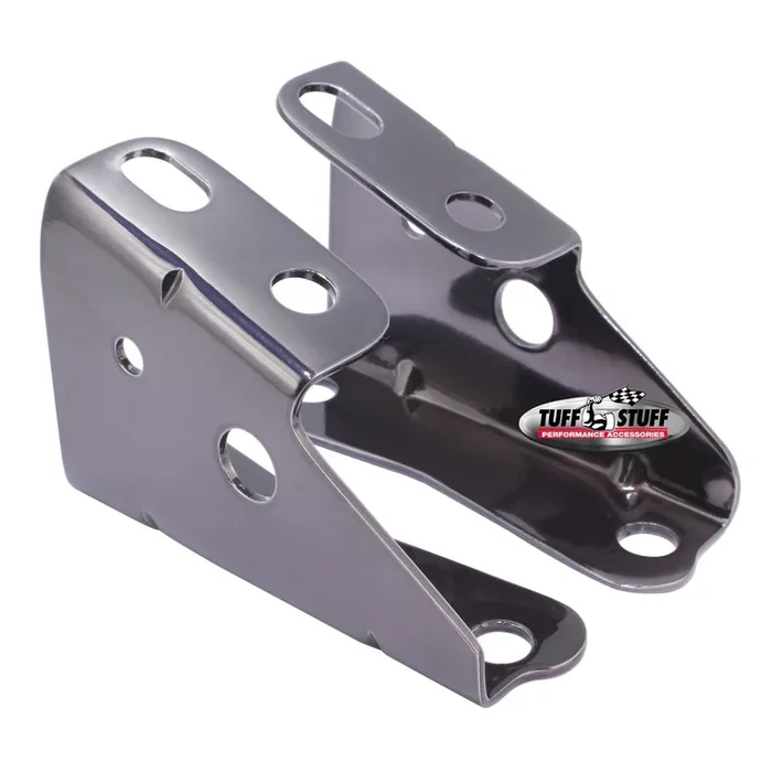 Tuff Stuff Brake Booster Brackets – 1967-1972 GM – Black Chrome