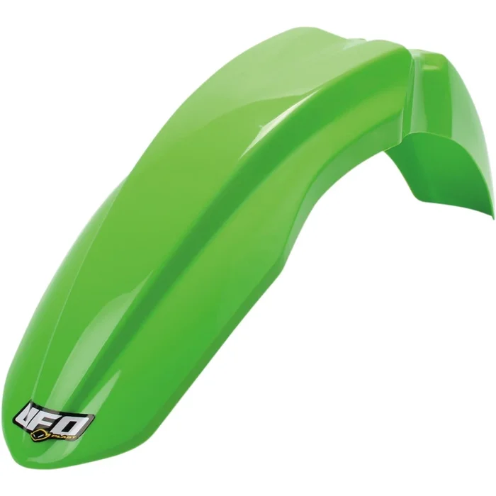UFO Plastics Front Fender – Green – KXF250/450 – ’09 [MPN: KA03796-026]