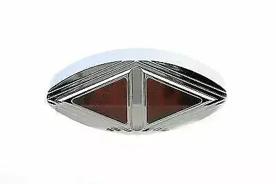 V-Twin Spike Style Chrome LED License Plate Lamp 33-0619