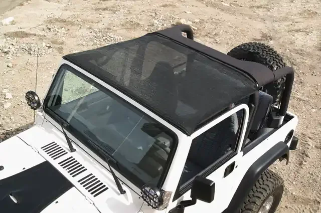 Warrior Products 1126 Breezer Top for 03-06 Jeep Wrangler TJ & Unlimited