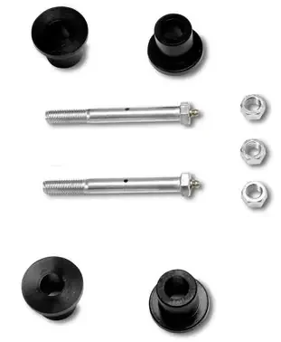 Warrior Products 1347 Shackle Greasable Bolt & Bushing Kit for 84-01 Jeep Cherokee XJ