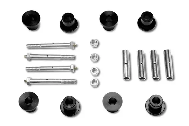 Warrior Products 1806A Replacement Greasable Bushing Kit for 76-86 Jeep CJ with SR-180-6 Shackle Reversal System