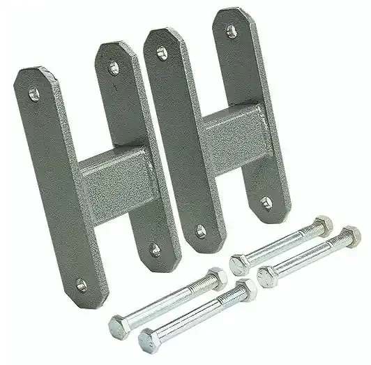 Warrior Products 2.5″ Lift Leaf Spring Shackle Kit for 55-75 Jeep CJ5