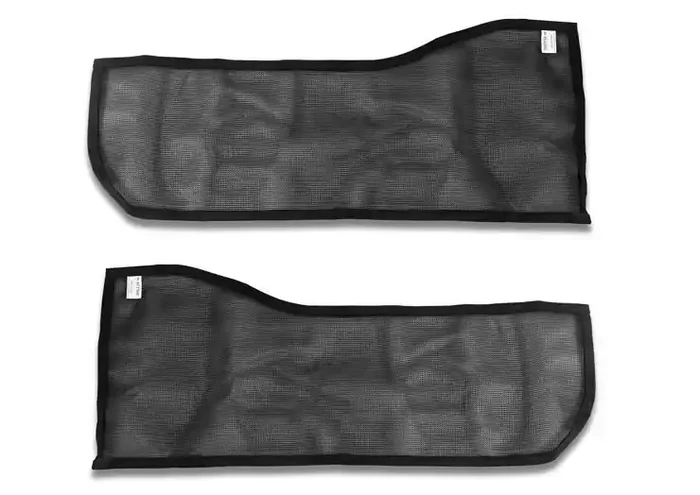 Warrior Products 90775 Tube Door Mesh Covers for 87-06 Jeep Wrangler YJ, TJ & Unlimited
