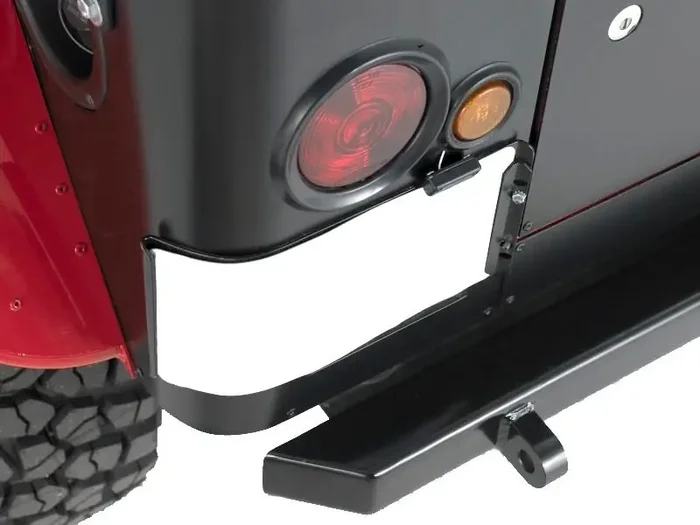 Warrior Products License Plate Bracket for 97-06 Jeep Wrangler TJ & Unlimited