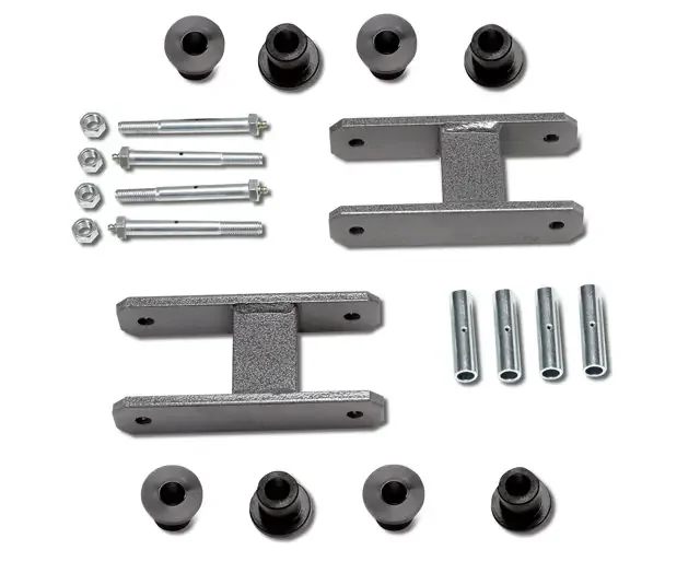 Warrior Products Rear 0″ Lift Greasable Shackles for 87-95 Jeep Wrangler YJ
