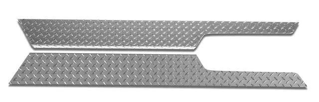 Warrior Products Sideplates with Lip for 55-71 Jeep CJ5