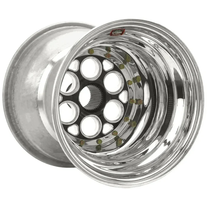 Weld Magnum Sprint Spline Wheel – 15 ” x 17 ” – All Black – 42 Spline – 5 ” Back Spacing – Outer Bead-Loc w/ Cover