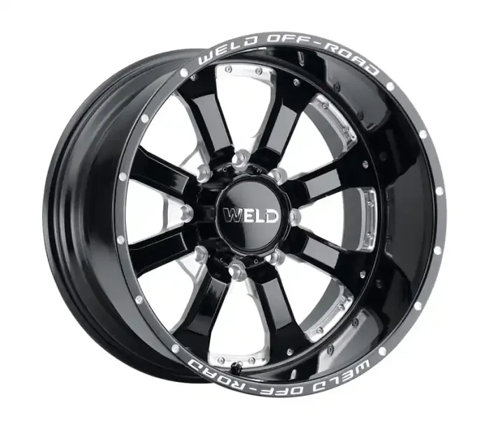 Weld Off-Road W125 20X10 Granada Six 6X135 ET-18 BS4.75 Gloss Black MIL 87.1 W12500089475