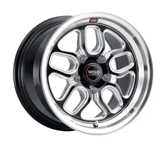 Weld S152 15X10 Laguna Drag 5X120.7 ET50 BS7.5 Gloss Black MIL Dia 78.1 S152B0063P50