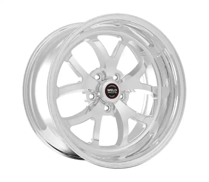 Weld S76 15×11 / 5×115 BP / 6.5in BS Polished Wheel – Non-Beadlock 76MP-511W65C
