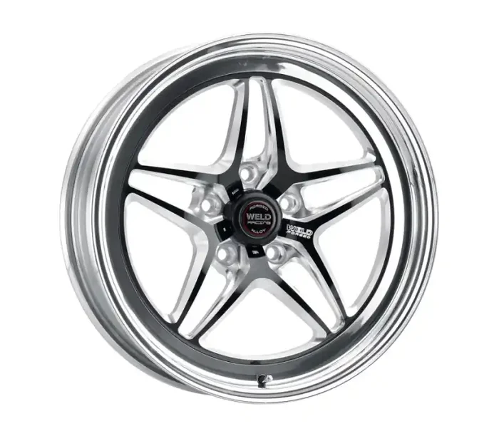 Weld S81 17X11 / 5X115mm BP / 5.8in BS (Medium Pad) – Black Wheel 81MB7110W58A