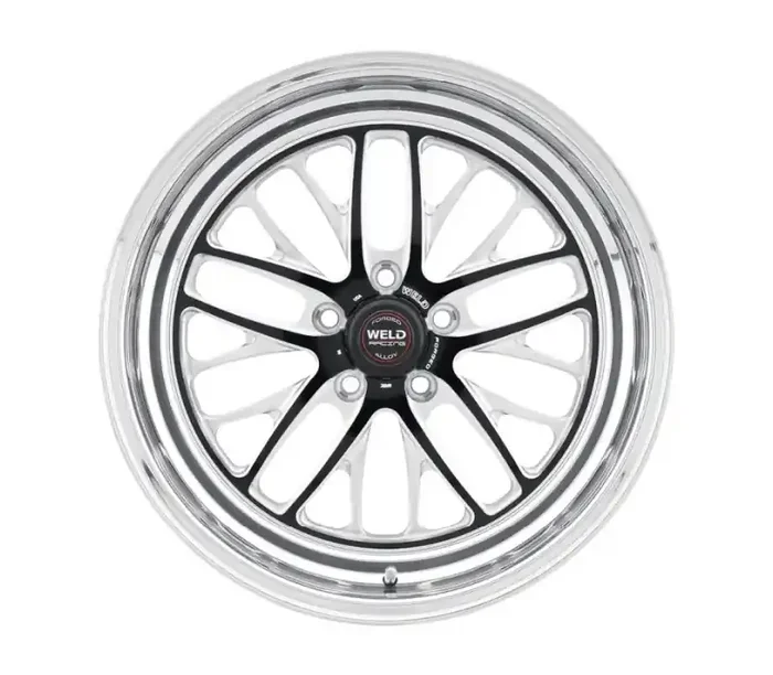 Weld S82 18×5 / 5×4.5 BP / 2.1in. BS (-23mm Offset) Black Wheel (High Pad) 82HB8050A21A