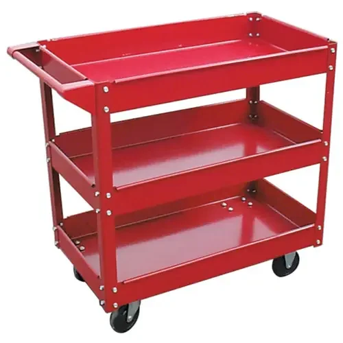 Wisdom 3 Tray Material Cart