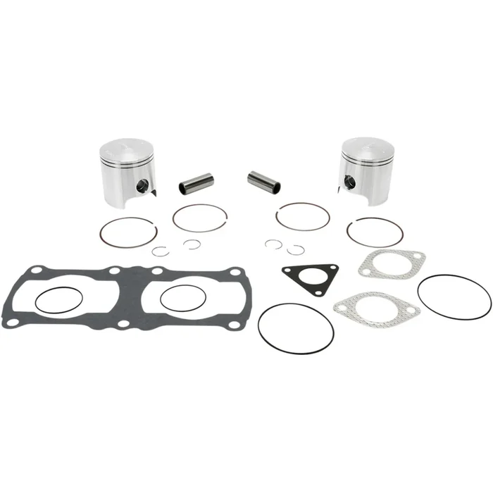 WISECO SK1178 SK1178 Piston Kit with Gaskets Piston Kit with Gasket – 68.25 mm – Fuji Engine Type – Polaris