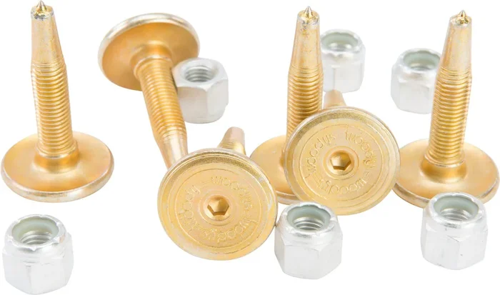 Woody’s 18-3112-6 GDP6-1325-FS GOLD DIGGER CARBIDE STUDS 6/PK