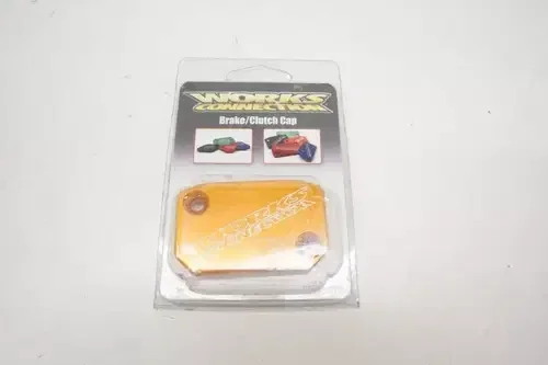 Works Connection Brembo Clutch Master Cylinder Cap 21-050 Aluminum Orange T1