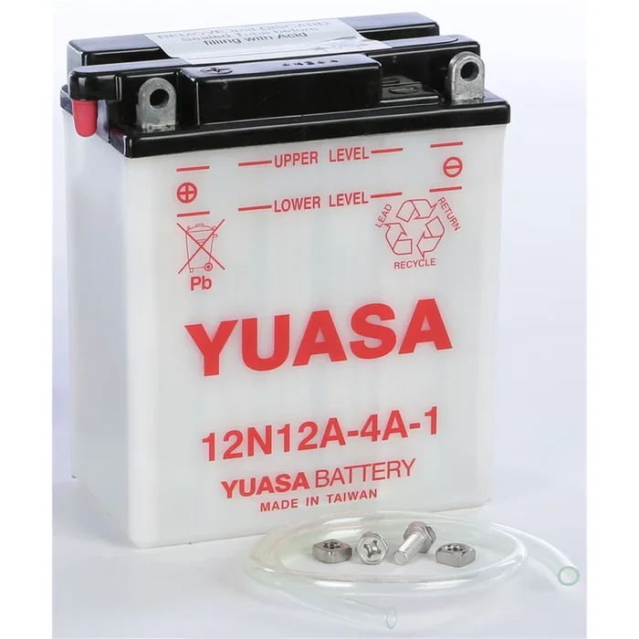 Yuasa Battery 12N12A-4A-1 Conventional electrolyte Sold Separately [MPN: YUAM2221B]