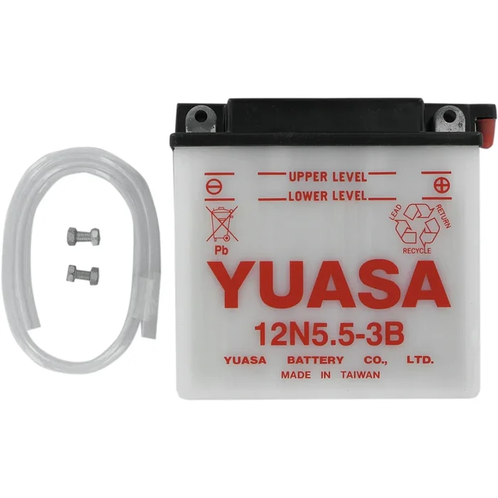 YUASA Y12N5.5-3B YUAM2255B Conventional Battery — 12 V Battery – Y12N5.5-3B