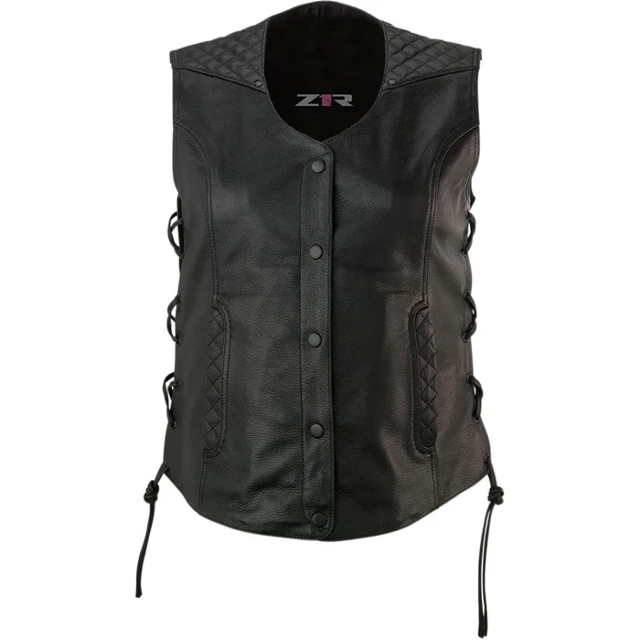 Z1R Women’s Gaucha Vest – Black